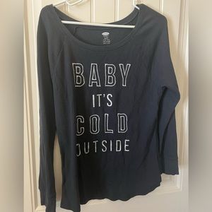 Thermal Baby It’s Cold Outside Tee